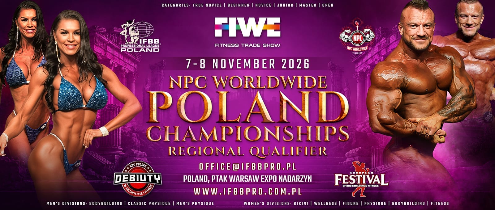FIWE Poland Championships Regional Qualifier, 7-8 listopada 2026
